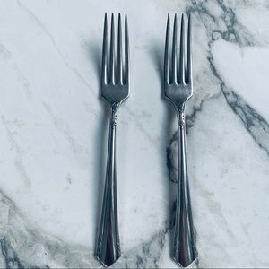 2 WMA Rogers A1 Plus Malibu 1934 Dinner Fork